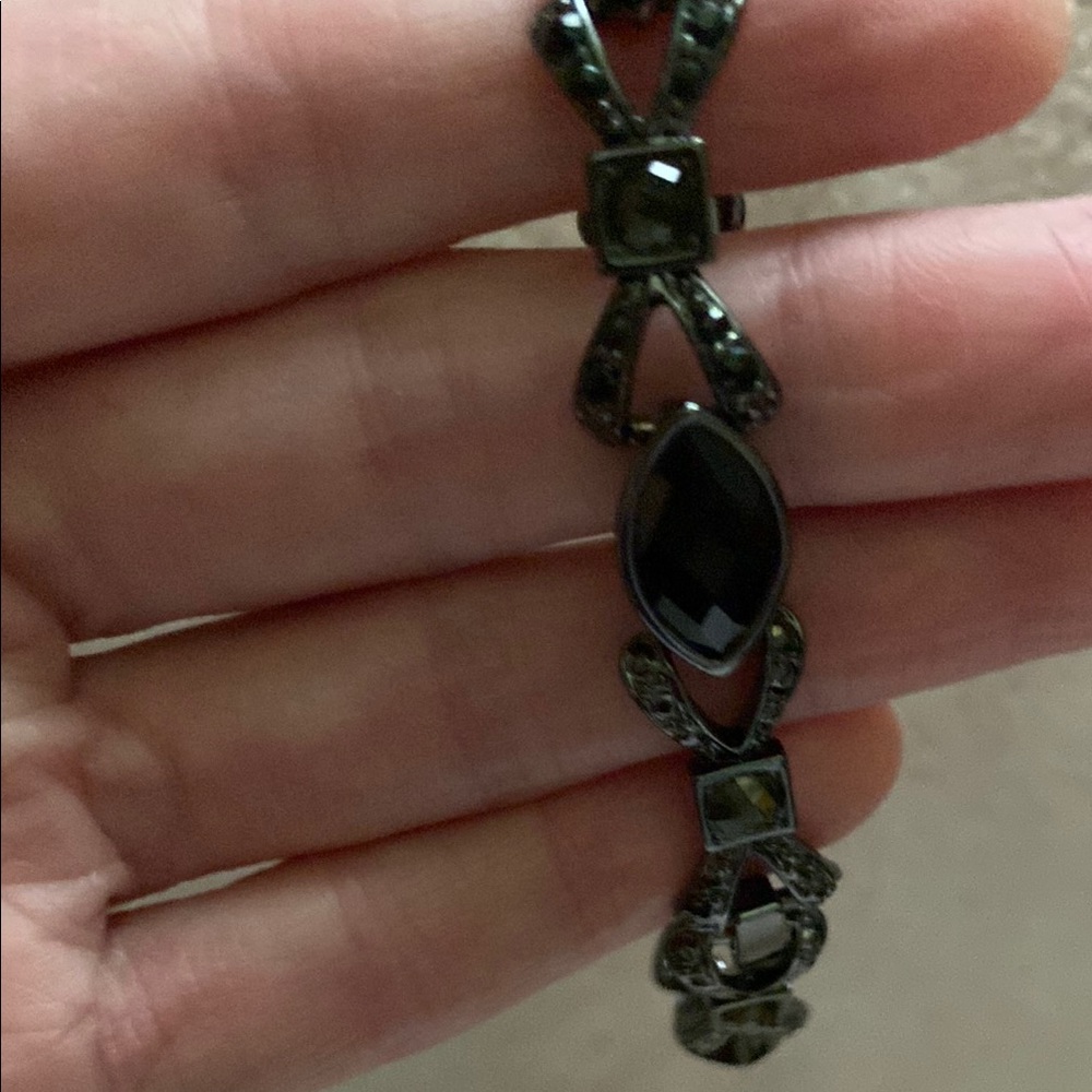 Elegant Black Stone Bracelet